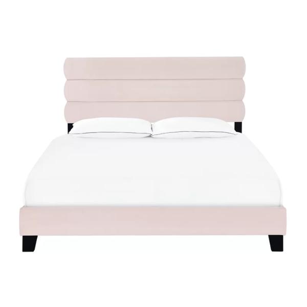 Simple Stitching Tall Upholstered Bed Overall disassembly / assembly