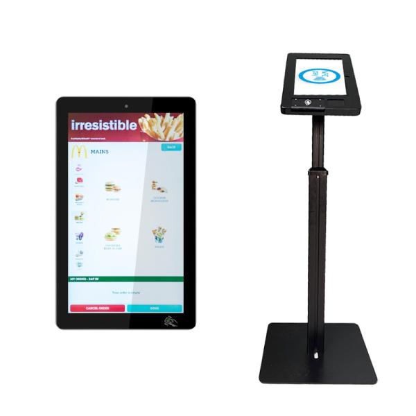 Écran tactile de 21,5 pouces, paiement par tap, NFC, paiement sans contact, borne libre-service