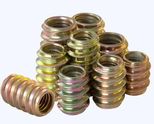 4.8 Grade M2.5 M4 Brass Round Nut Zinc Plate Surface 6h Tolerance For Wood