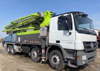 180CBM pompe concrète Mercedes BENZ Truck Mounted Heavy Duty de 52 mètres