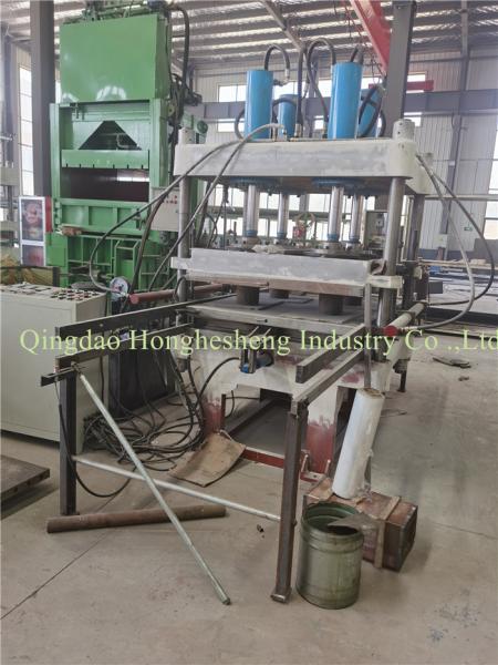 200T 5.5KW Rubber Tile Making Machine Rubber Foor Mat Vulcanizer Machine