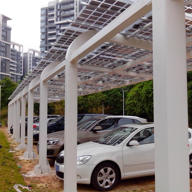 Автопарк смолол установленное погружение систем Pv горячее гальванизируя анодированную солнечную структуру