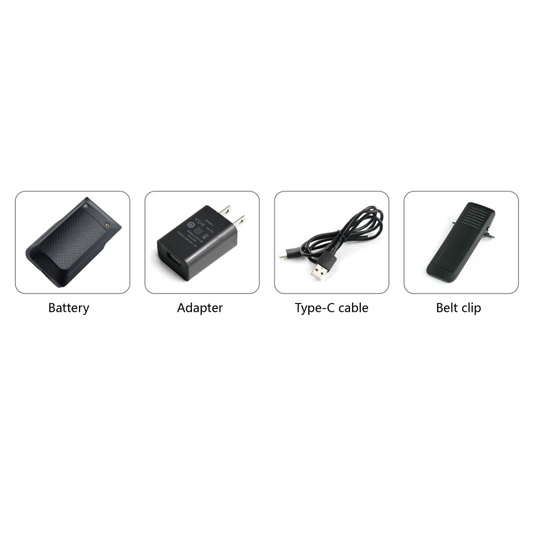 Handheld Walkie-talkie for Property Management Dustproof and Waterproof 20.5*16.5*6cm