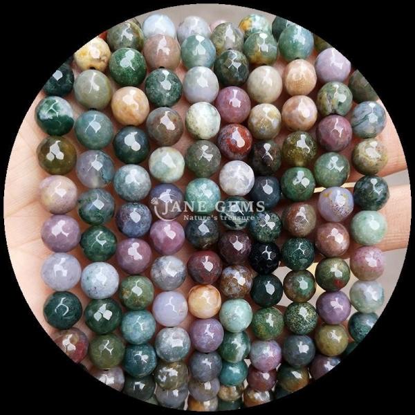 DIY Joyería haciendo 8 mm redondo de perlas de piedras preciosas naturales en ágata de cerezo y varios hilos de ágata para los aretes