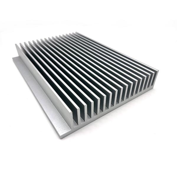 Support Customization Anodizing CNC Aluminum Comb Radiator LED Close Tooth Heat Sink Extrusion Parts