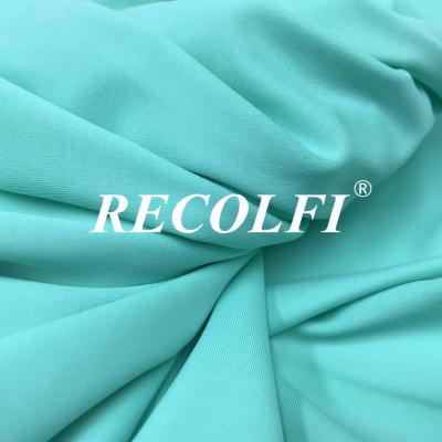 Solid Colors Gym Wear Fabric , Gk Elite Pa Workout Clothes Material