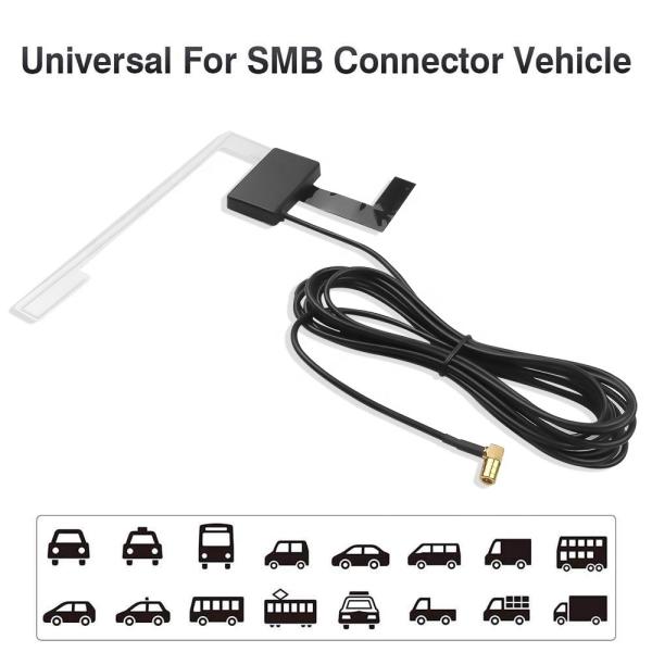 Yetnorson DAB Aerial FM Car Radio Antenna para a Europa Austrália Conector personalizado