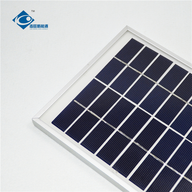 Система панели солнечных батарей ZW-5W-9V мини для панели солнечных батарей рамки системы солнечной энергии 5W инвертора 9V алюминиевой