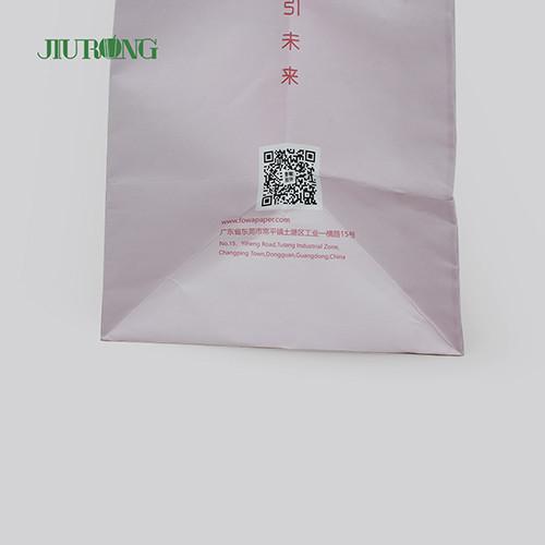 Custom Logo Biodegradable Paper Bag Eco Friendly Newspaper Bags 305mm Height