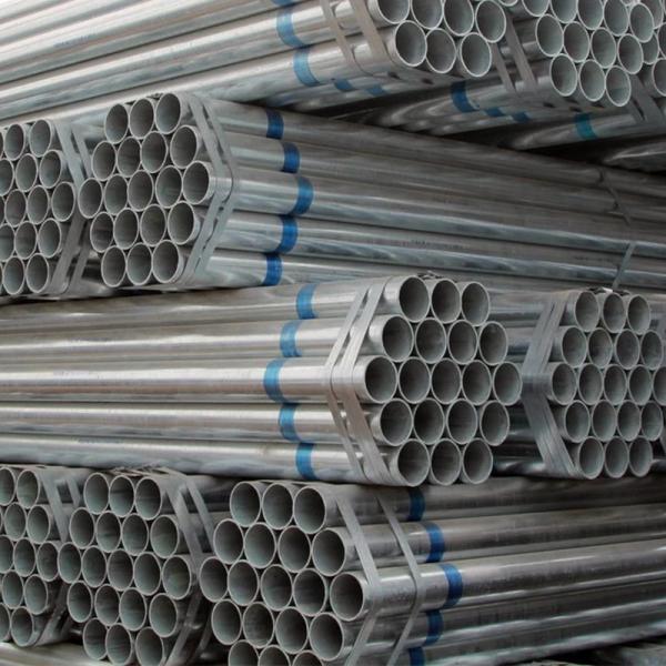 O baixo carbono galvanizou a Senhora soldada de aço Pipe 2,5 polegadas tubo do círculo de 612 milímetros