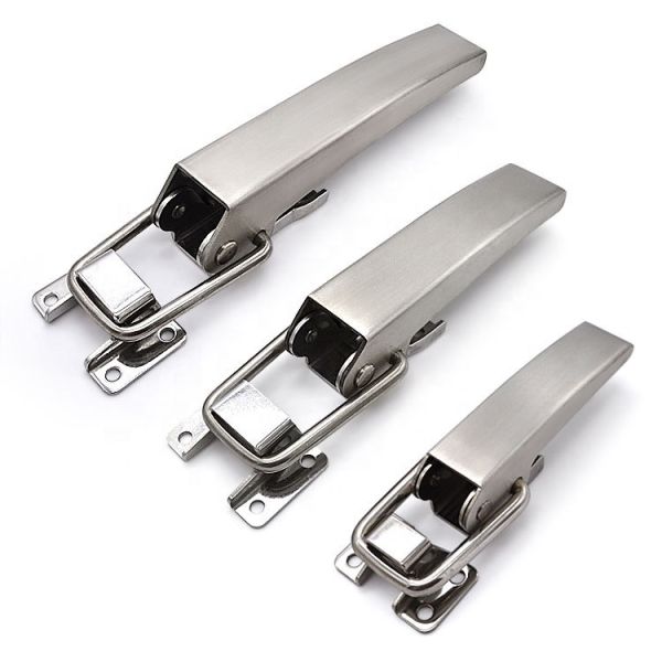 Stainless steel industrial hardware heavy duty lock container large version forced hasp lock