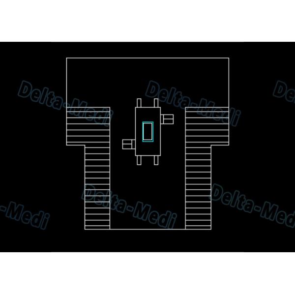 Spine Surgery Disposable Surgical Drapes With Liquid Collection Pouch And Insice Film