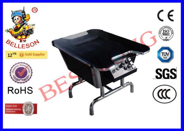Mini Coffee Table Arcade Machine UK Style With Stainless Steel Control Panel