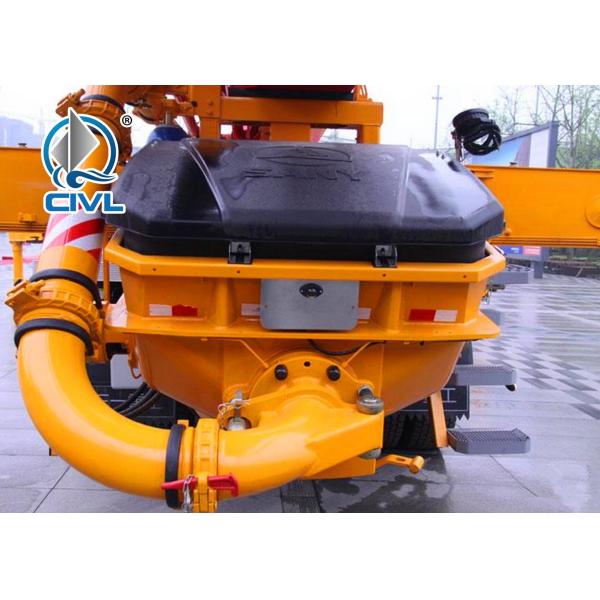CIVL 37m Concrete Mixing Equipment / Agitator Mix Concrete Pumping Truck