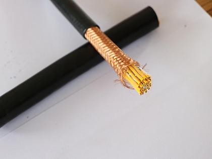 30 Cores Al - Foil Screen PVC Sheathed Industrial Control Cables , Copper Wire Multicore Screened Cable