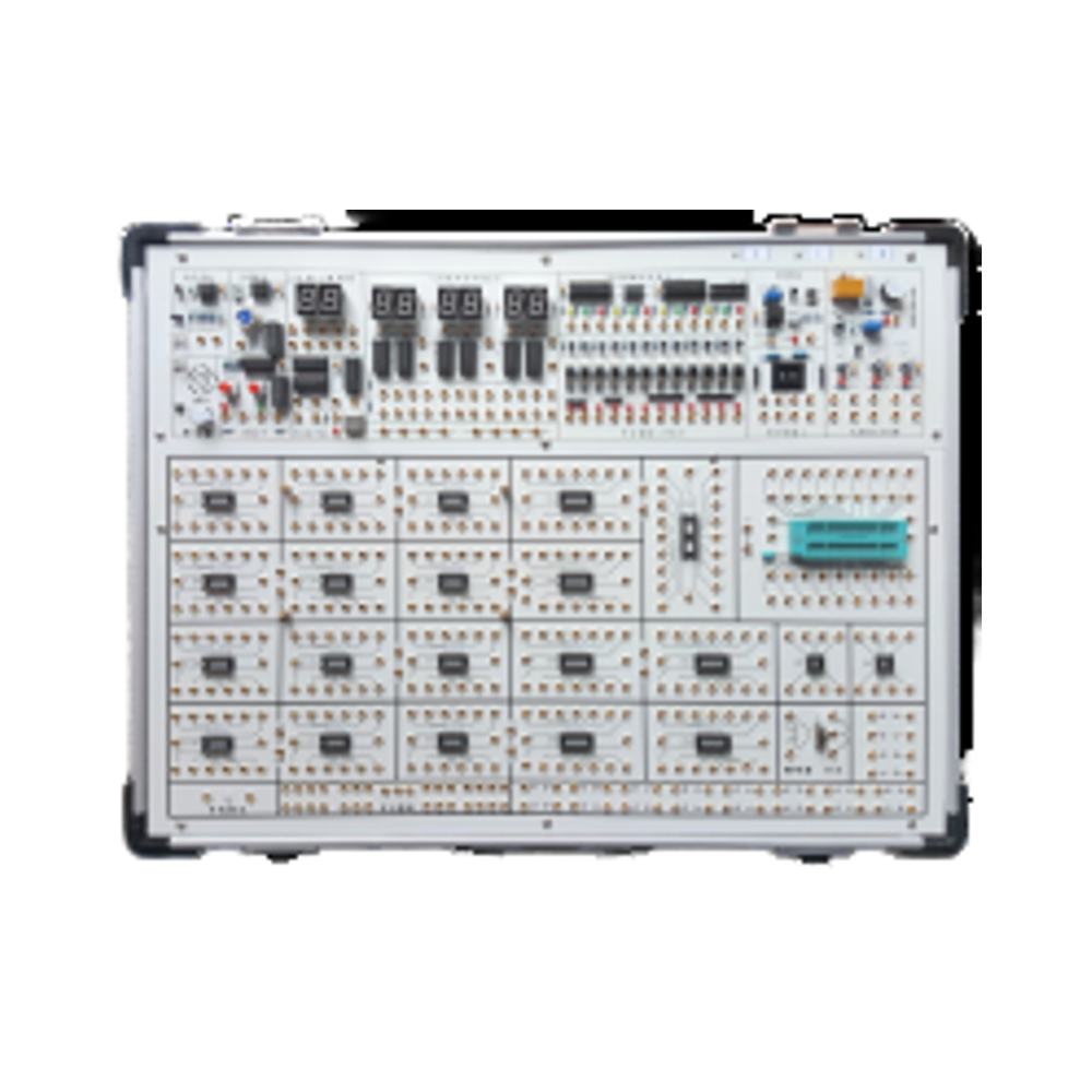 Portable Electronics Circuit Principle Experiment Box with Aluminum-Wood Alloy Housing and Flexible Experimental Circuit Configuration