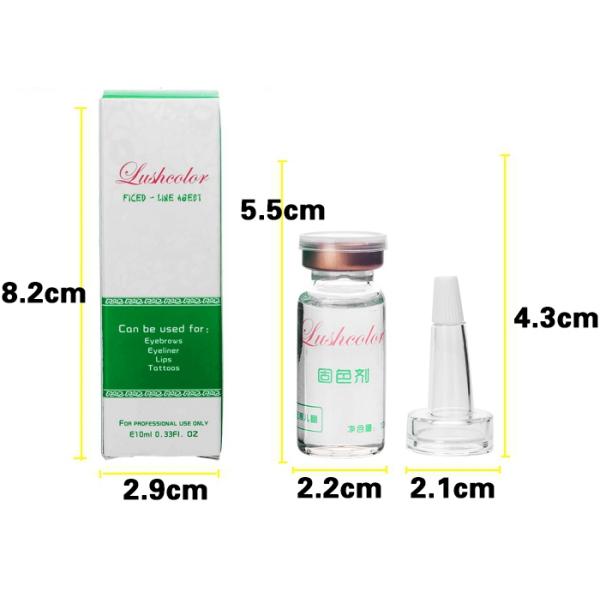 Semi Permanent Makeup Tattoo Accessories Lushcolor Eyebrow Fixed Line Agent