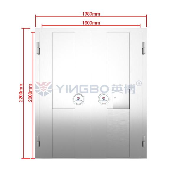 H2200*W1980mm Fireproof Vault Door Stainless Steel Security For Hotel Commercial Bank Strong Room Door