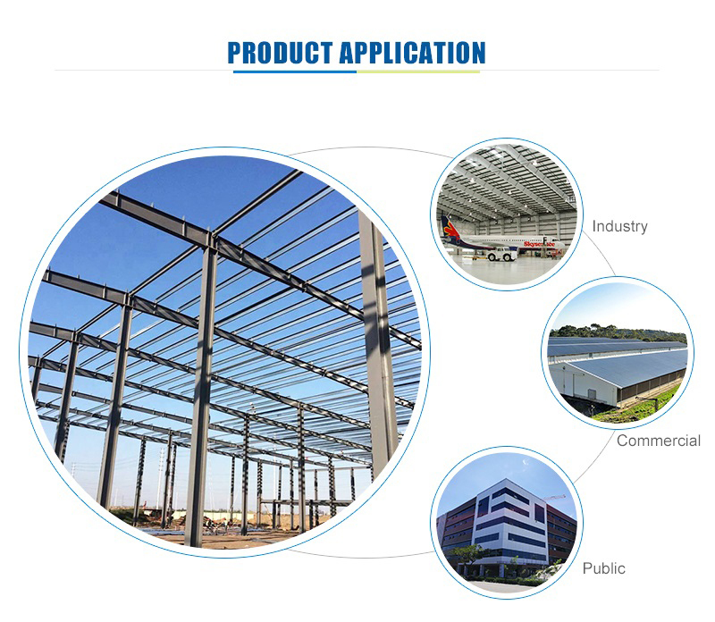 Anti Wind Q235B Q355B Warehouse Steel Structure High Customizability Modern Design
