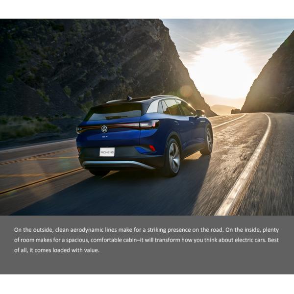 600km Volkswagen Crozz Id 4 Luxury Electric Vehicle Fast 0.5H