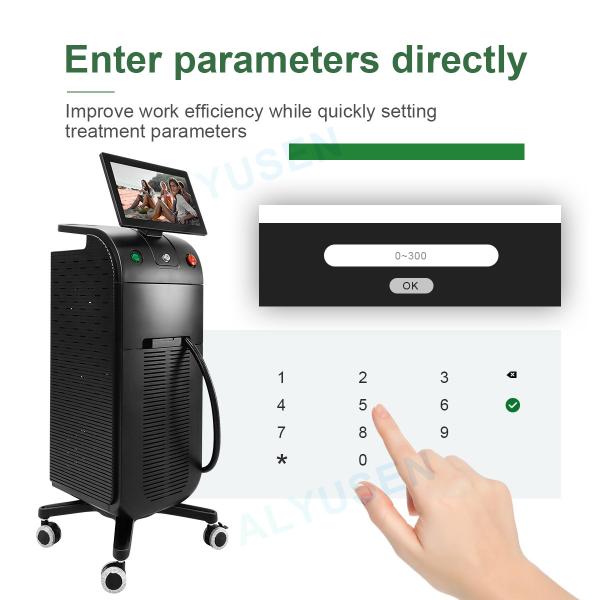 Full Body Diode Ice Laser Platinum Diode Hair Removal Advanced Laser Removal Machine Laser Hair Removal