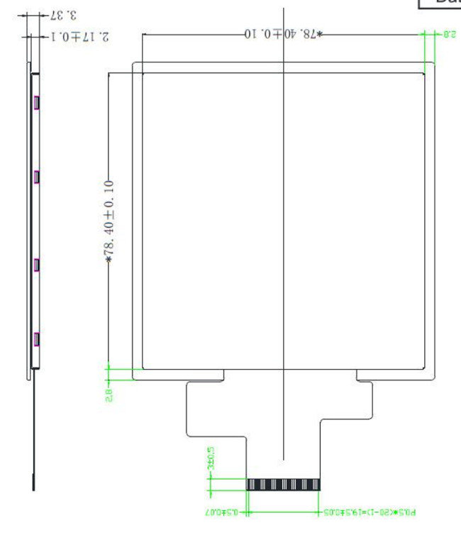 TFT LCD Производитель Поставка Квадратный TFT дисплей 4 дюйма SPI&MCU 320x320 точек