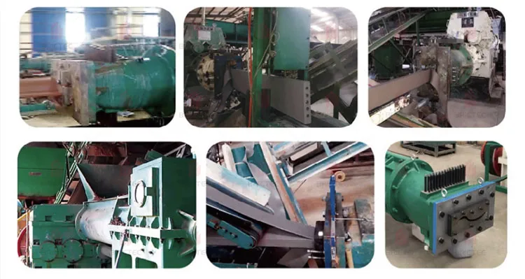 Machinerie de fabrication de briques Extrudeuse compacte pour la production de briques à feu d'argile avec un petit investissement