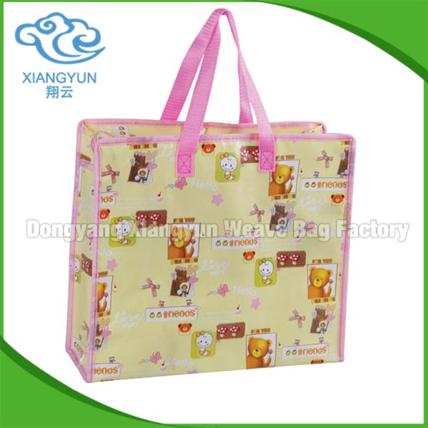 Printing Laminated Non Woven Fabric Shopping Bags Waterproof Non Woven Poly Bag
