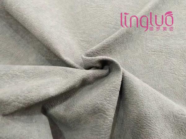 Printed Fabric Supplier Holland Velvet New design with Embossed