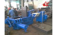 Baler de metal Wanshida Baler de desechos de trabajo pesado Baler de acero Baler para el procesamiento de grandes piezas fundidas de aluminio