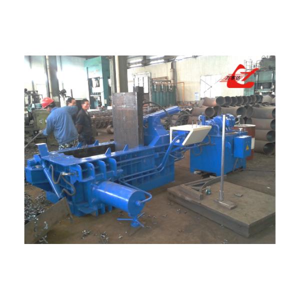 200 Ton Hydraulic Metal Baler With 400×400mm Bale Size, 18.5kW Power For Scrap Metal Recycling