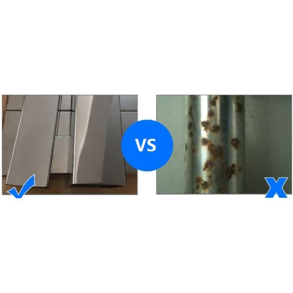 Round Square Hex Stainless Steel Tube AISI 304L 316 430 Seamless SS Pipe