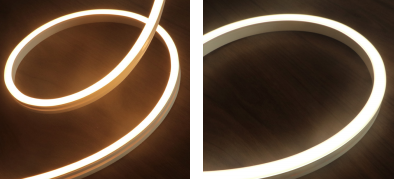 Гнуть CCT 2700K 1220 прокладки неонового света СИД SMD2835 горизонтальный