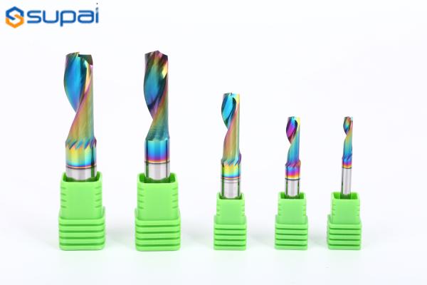 Supal Aluminum End Mill Tungsten Steel Tool With Center Cutting