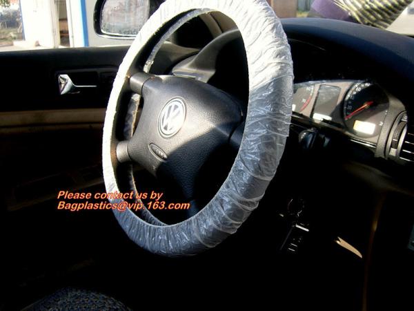 5 in 1 clean kits, auto clean kits, auto cleaning kits, Disposable PE Plastic Seat Car Cover Package, 5-in-1 Automotive