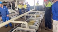 raffinerie de déchets d'argent ayant une teneur en argent égale ou supérieure à 92% et en cuivre égale ou supérieure à 8%