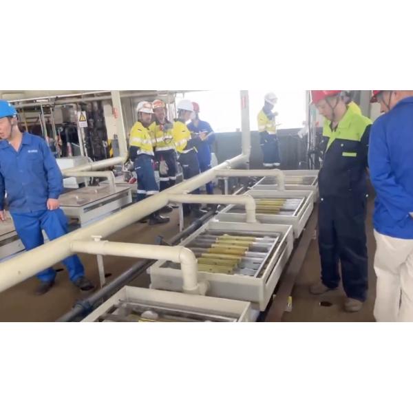 Рафинирование серебряного лома с содержанием серебра 92% или более и меди 8%