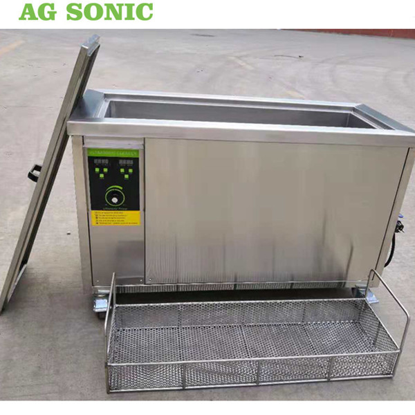 Engine Cylinder Ultrasonic Cleaning Equipment 80l Metal Parts Degreasing Machine