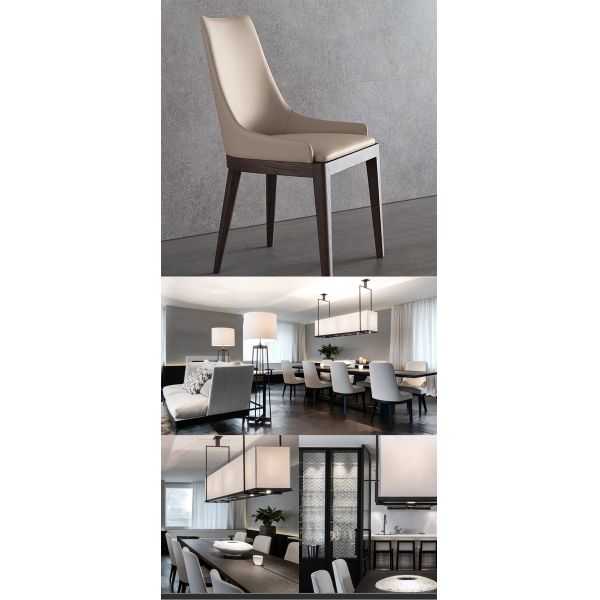 High Back Dining Chairs Ash Solid Designer Restaurant Classic Top Grade Wood Hotel Chair