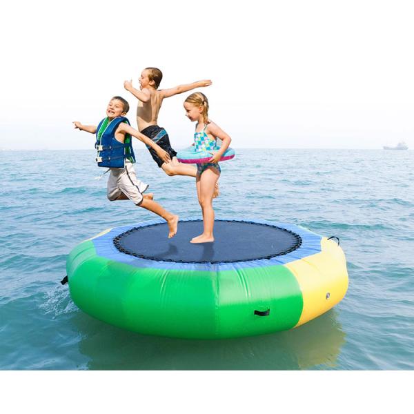 Inflatable Water Trampoline Commercial Sea Floating Water Park Equipment Huge