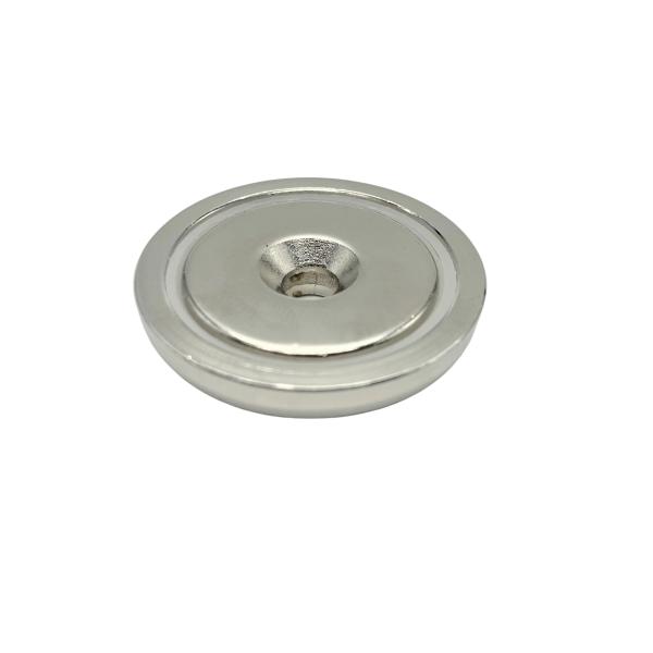 Powerful Permanent Pot Neodymium Magnet High Pull Force N35-N52 Grade