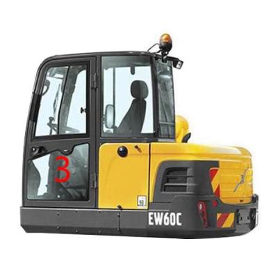 Posição NO.3 da porta esquerda de Cab Glass VOLVO da máquina escavadora de EC60C EC60 mais baixa