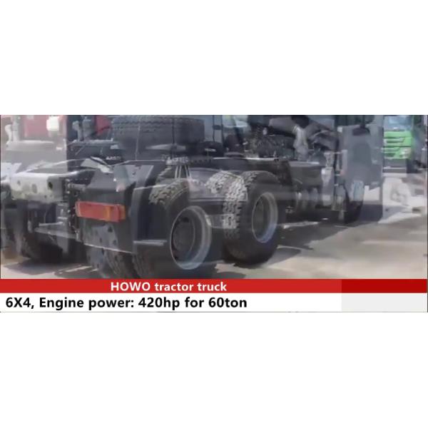 Howo 6x4 4x2 371hp 420hp Used Tractor trailer Truck head 10 wheels Tractors Trucks camiones usados camion remorque