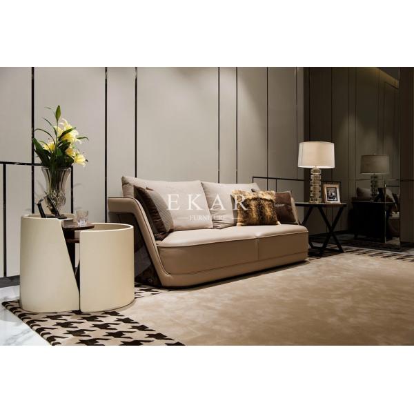 Living Room Furniture Round Sofa End Side Table W001H6A