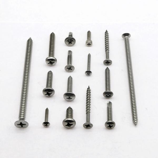 Stainless steel self-tapping screws customized
