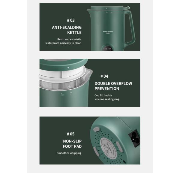 Small Automatic Choppers Meat Grinders Juicers 350ml 400W Filter Free Stirring 130W