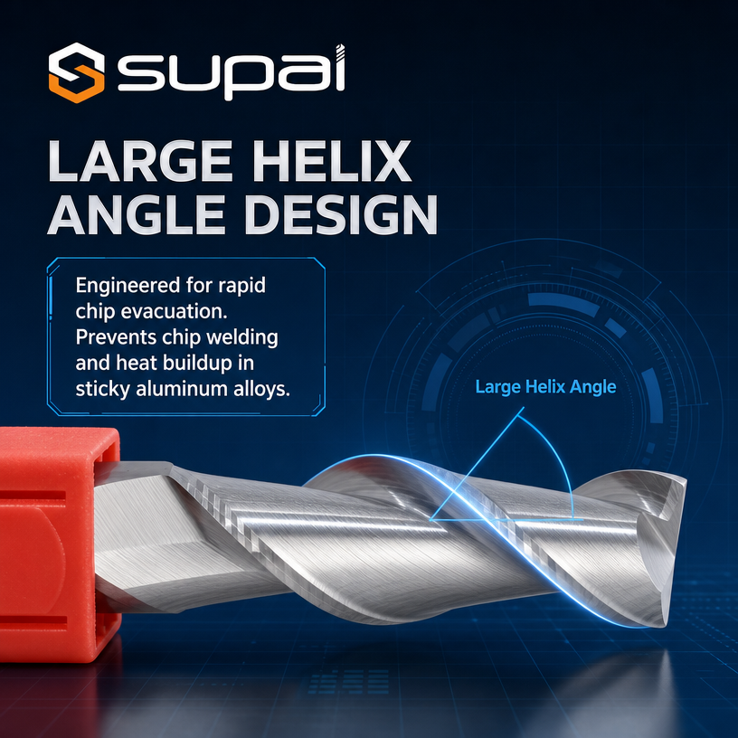 SUPAL Carbide End Mill High-Speed Demands Of Modern CNC Aluminum Machining