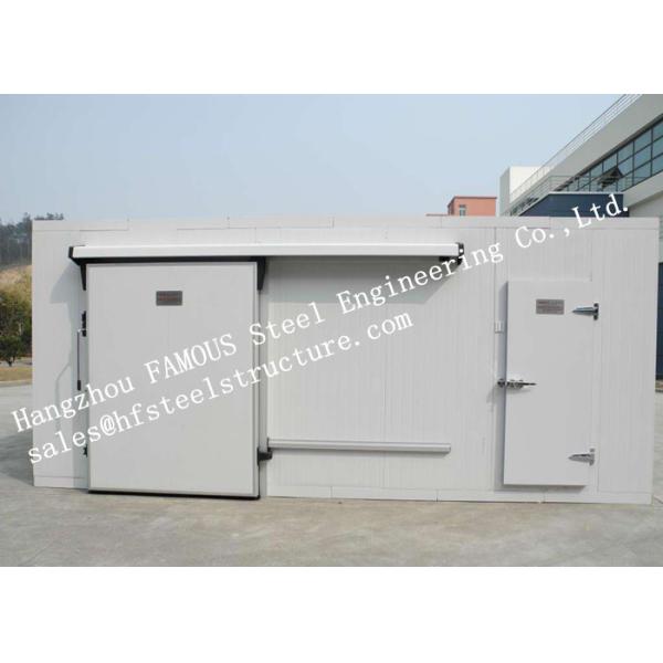 Customized Industrial Metal Sliding Door Steel Buildings Kits Single Direction For Warehouse