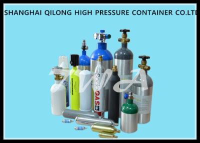 6L High Pressure Gas Cylinder Sizes 140mm Outside Diameter Hospital Oxygen Tank