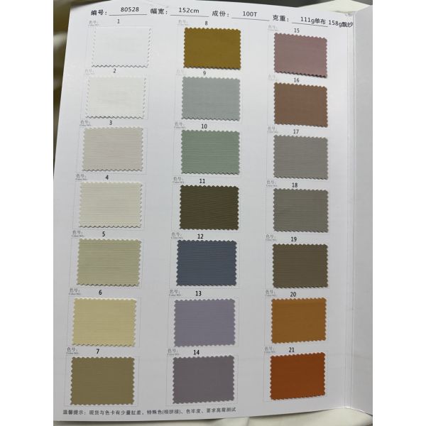 100% Polyester 111g/m ² 152cm Autumn And Winter New Product Wind Resistant And Hydrophobic Functional Fabric